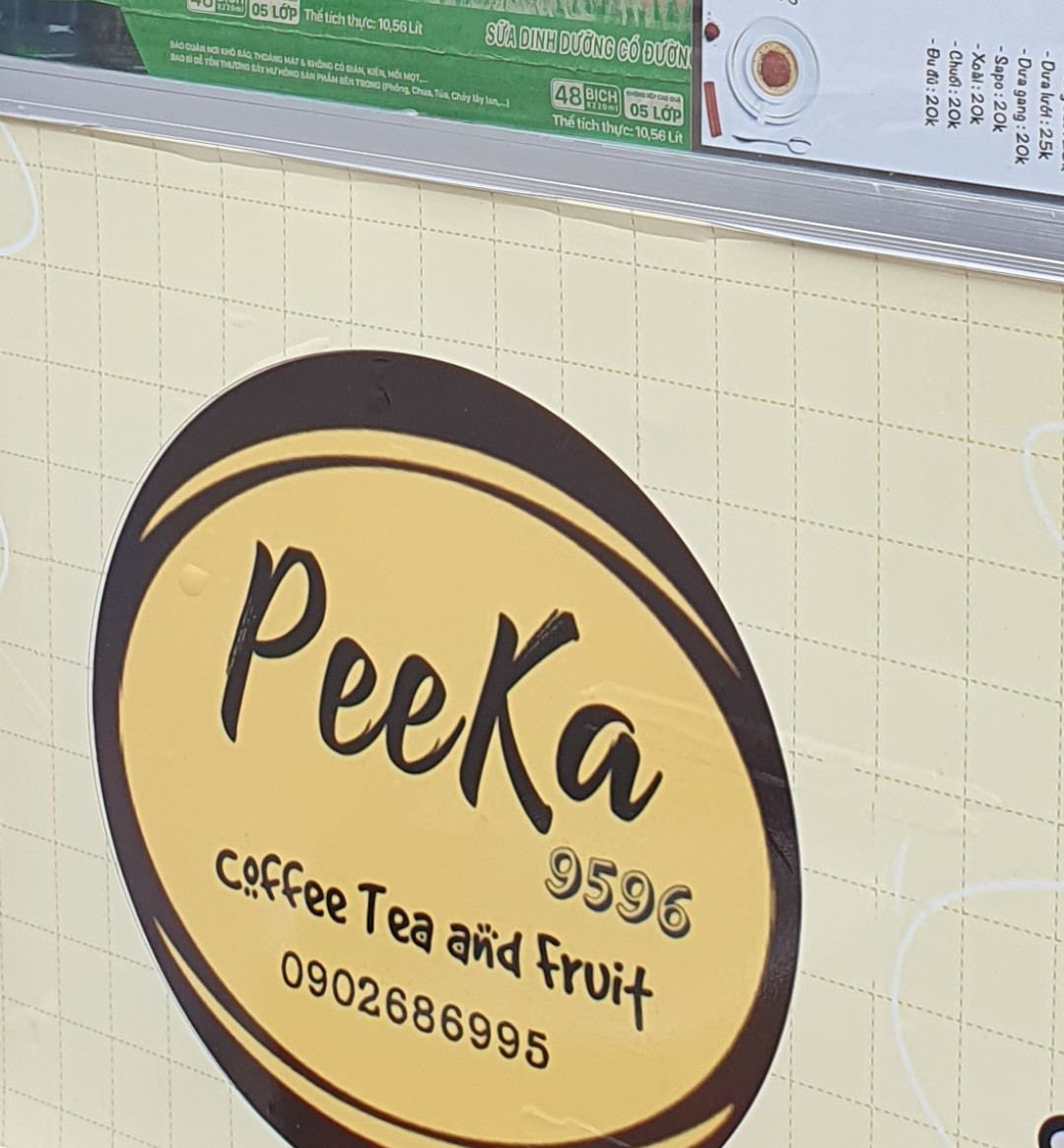Peeka Coffee Tea And Fruit - Khuông Việt
