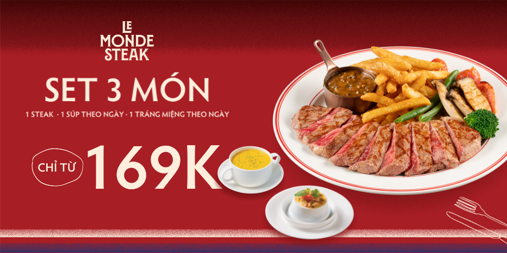 Le Monde Steak - Tô Hiệu
